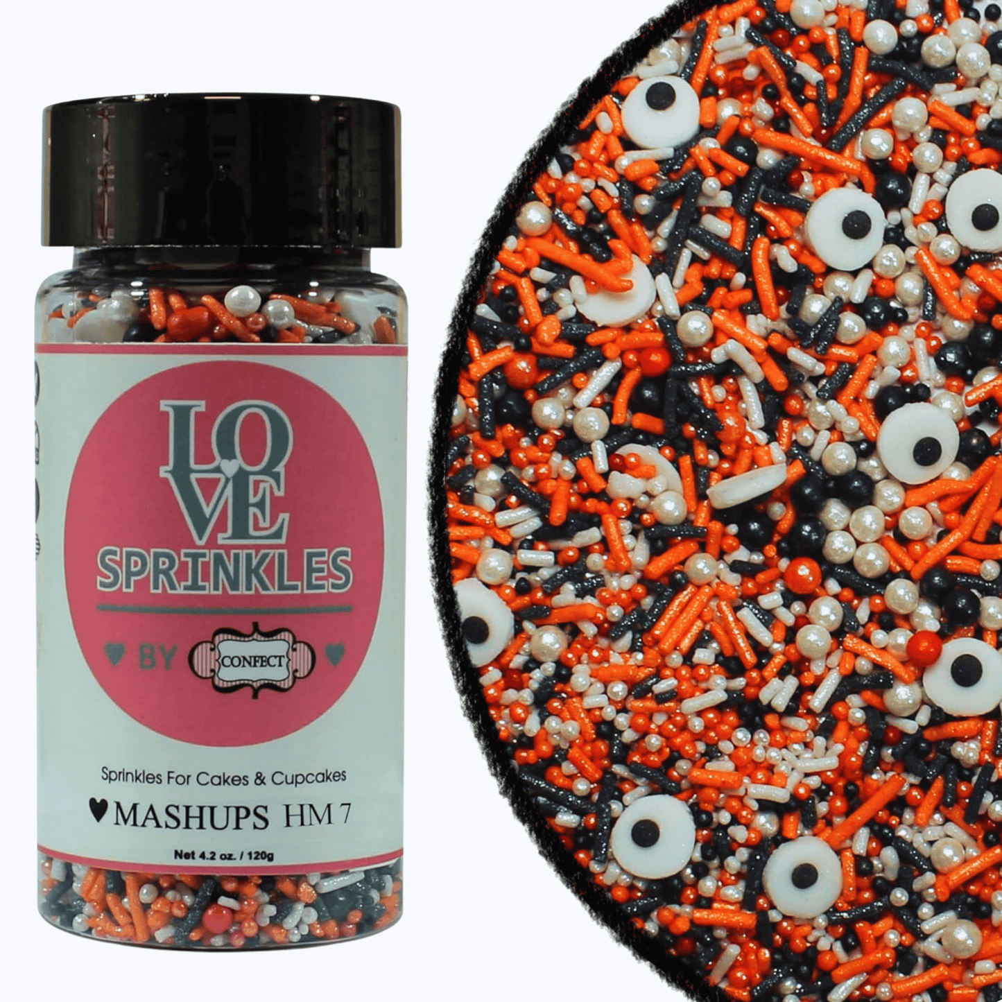 Halloween Sprinkles Mashup HM 6 120 gms