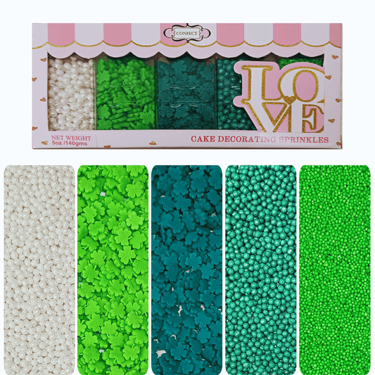 St. Patrick's Sprinkles PS Multipack 5 - 140 gms