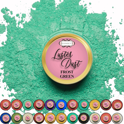 Frost Green | Edible Luster Dust 5 Gms