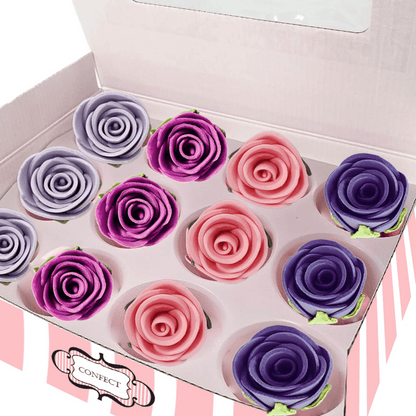 Ombre- 4 | Edible Sugar Roses Topper