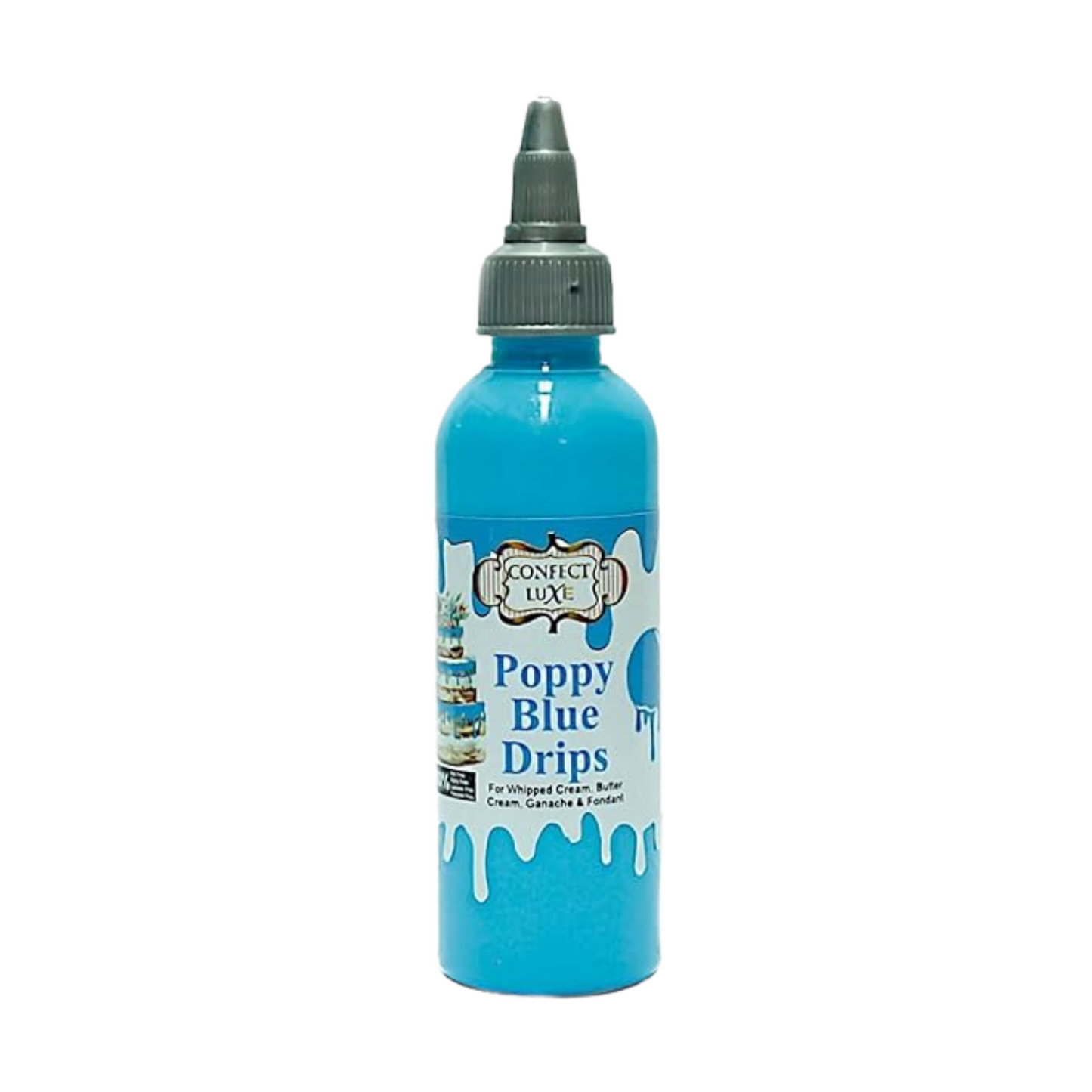 Poppy Blue | Edible Drips 110 Gms