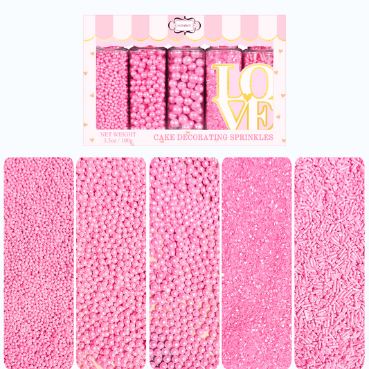 Sprinkles for Cakes & Cupcakes Decoration | USP-2(Baby Pink)