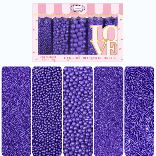 Sprinkles for Cakes & Cupcakes Decoration | USP-1(Purple)