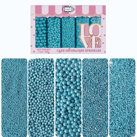 Confect Sprinkles for Cakes & Cupcakes Decoration | USP-26(Sky Blue)