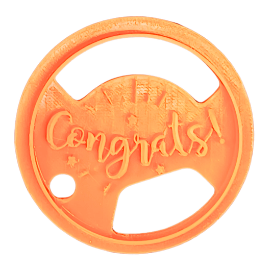 Celebration Stencils Toppers Cutters (Congrats)