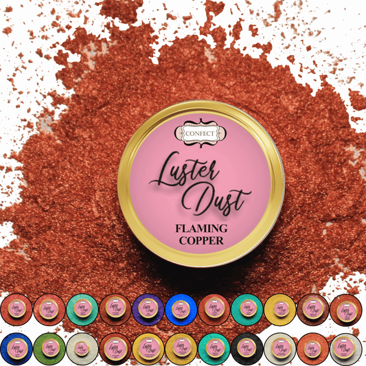 Confect Flaming Copper Luster Dust 5 Gms