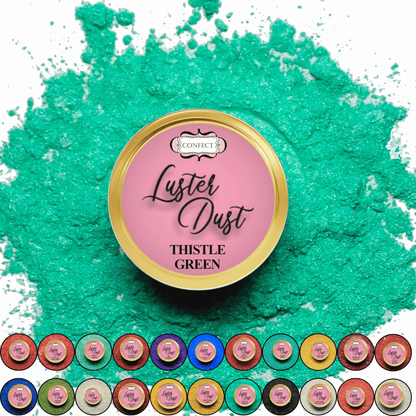 Thistle Green | Edible Luster Dust 5 Gms