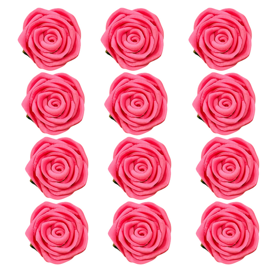 French Rose Pink | Edible Sugar Roses Topper