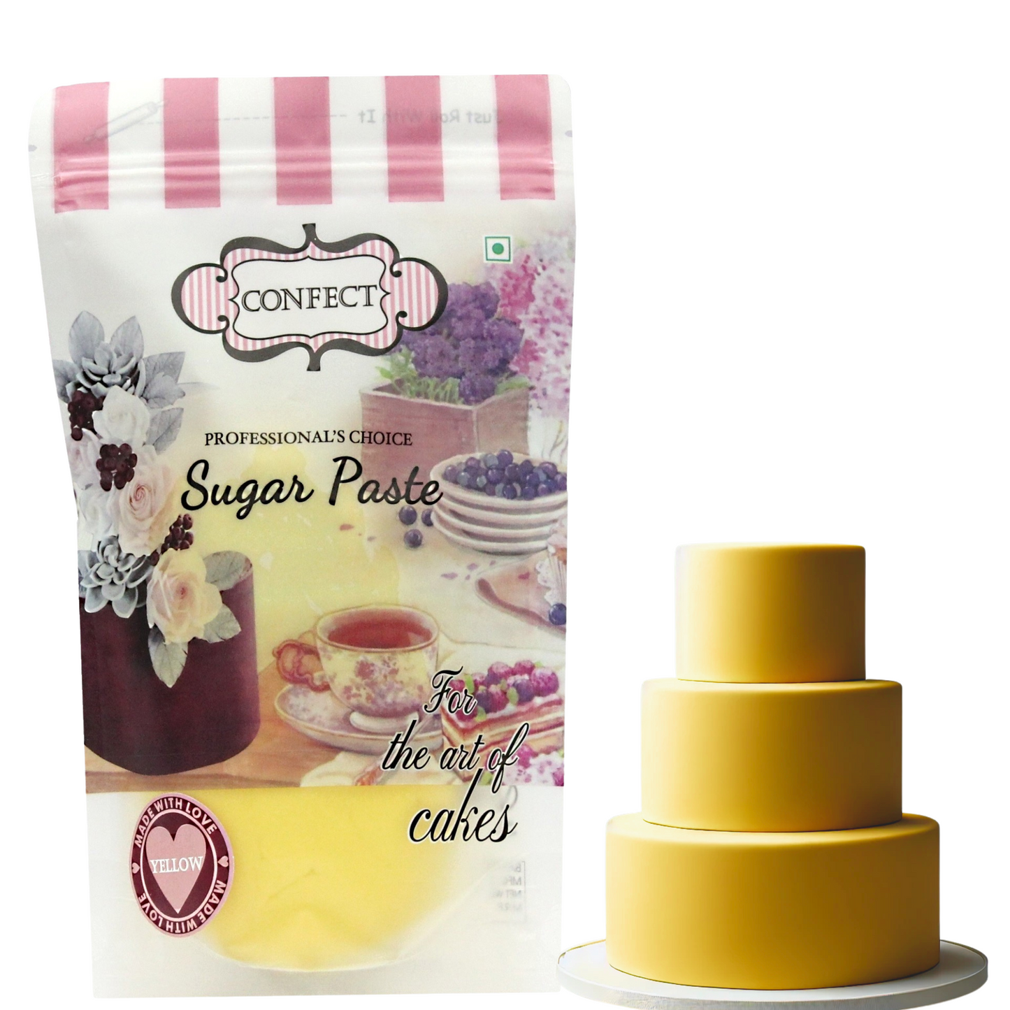 Sunshine Yellow Fondant | Edible Sugarpaste 1 Kg