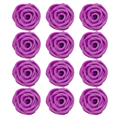 Royal Fuchsia Pink | Edible Sugar Roses Topper