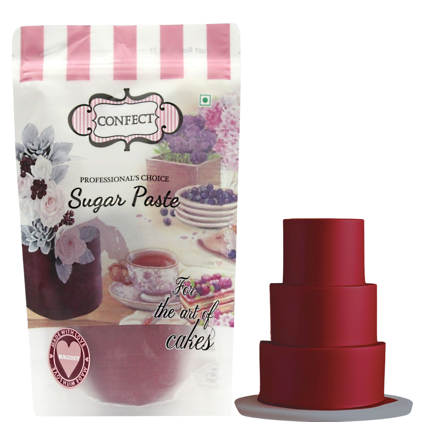 Burgundy Fondant | Edible Sugarpaste 1 Kg