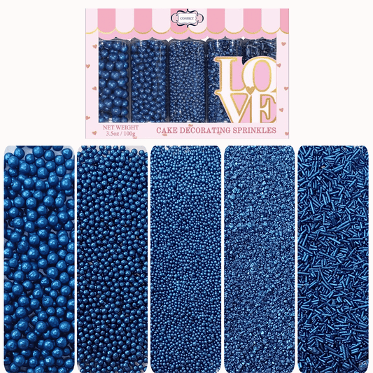 Sprinkles for Cakes & Cupcakes Decoration | USP-10(Navy Blue)