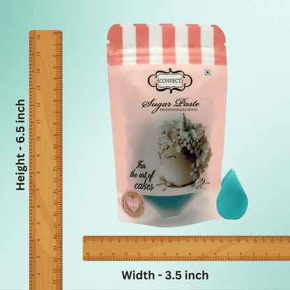 Confect Teal Sugarpaste 250 Gms