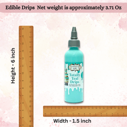 Totally Teal | Edible Drips 110 Gms