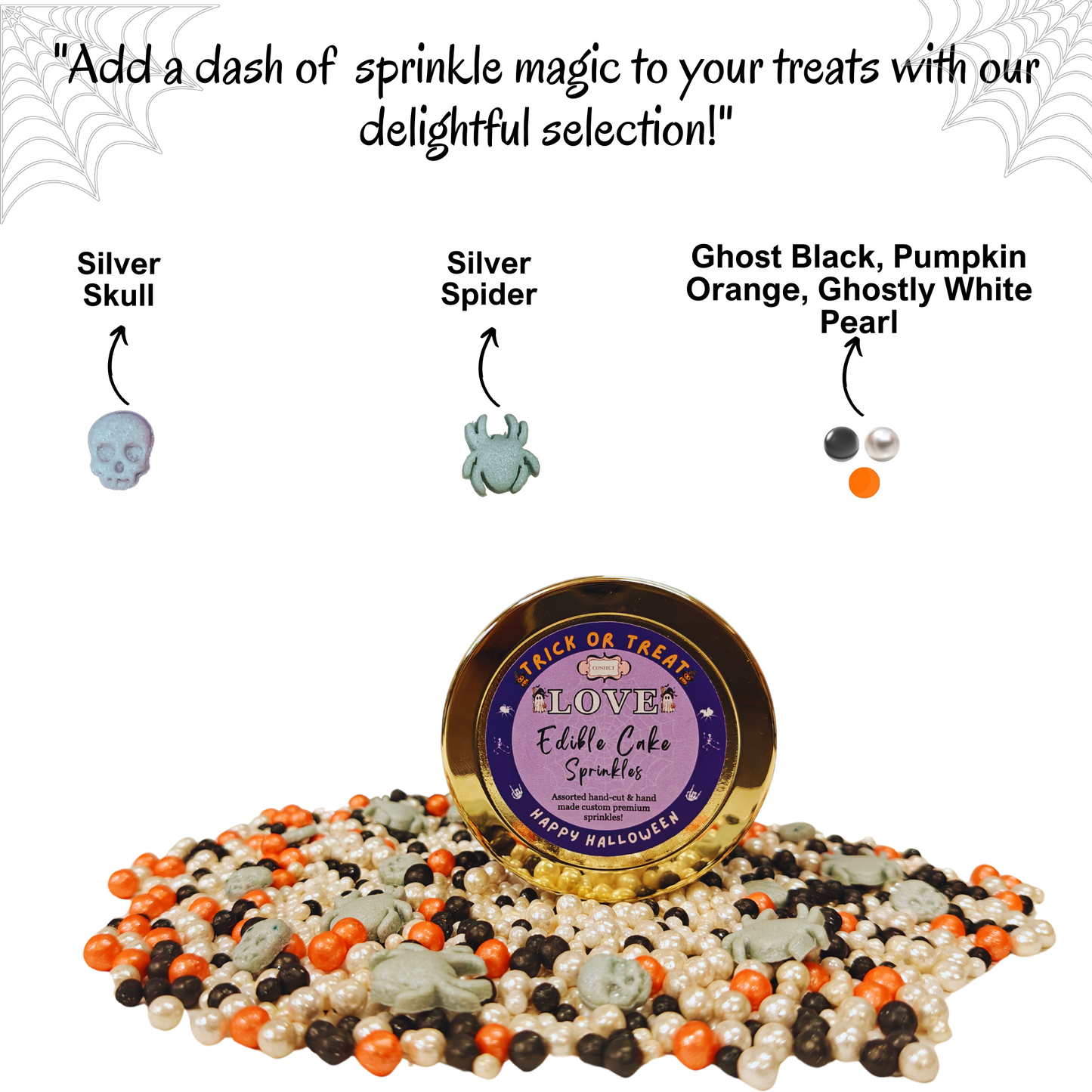 Halloween Sprinkles 15 50 Gms