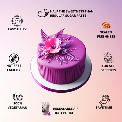 Fuchsia Pink Fondant | Edible Sugarpaste 1 Kg