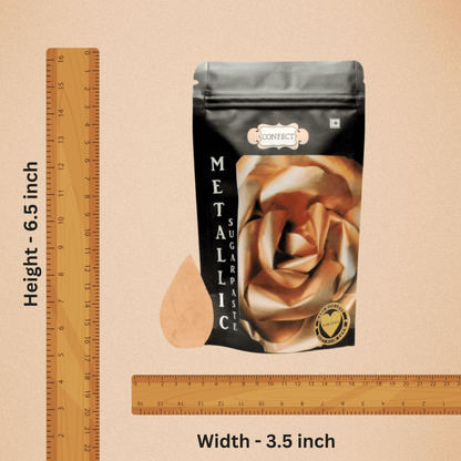 Confect Rose Gold Sugar Paste 250 Gms