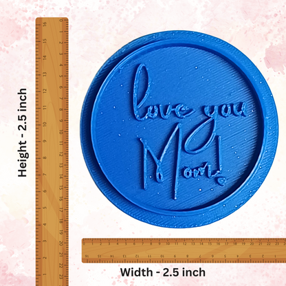 Confect Toppers Cutters | Best Mom Ever Topper Cutter | Fondant Cutter (MDay-Cutters-02)