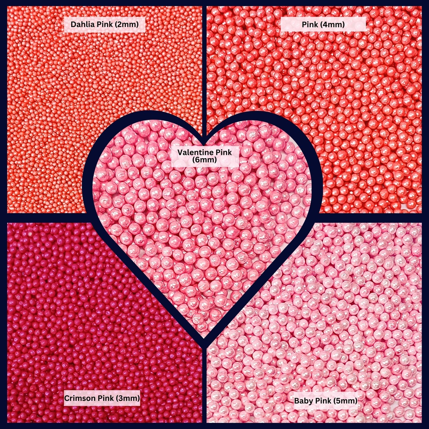 Valentine Sprinkles VS Multipack 01 - 100 gms