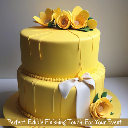 Sunshine Yellow Fondant | Edible Sugarpaste 250 Gm