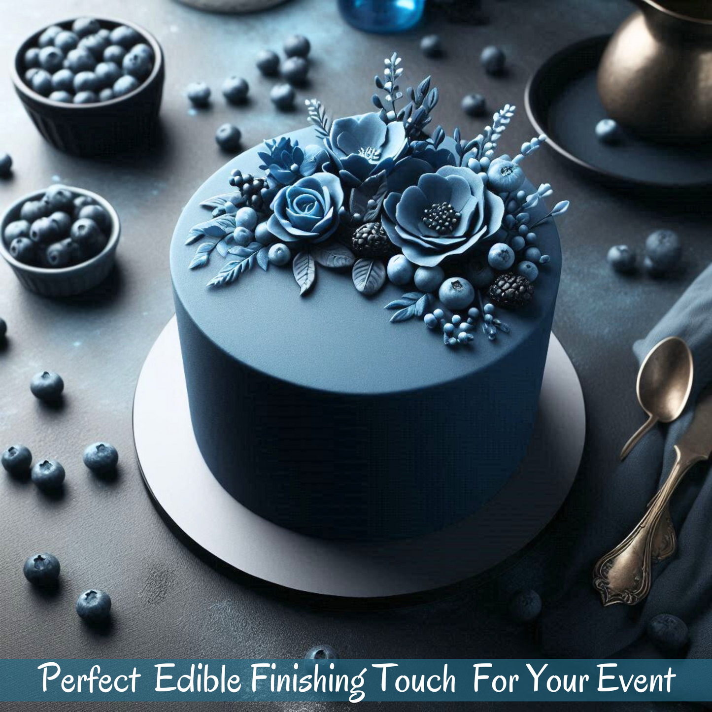 Royal Blue Fondant | Edible Sugarpaste 250 Gm