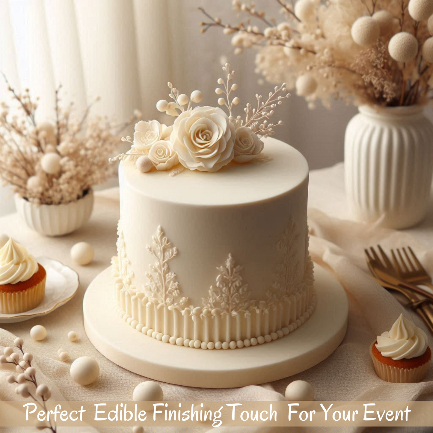 Ivory Fondant | Edible Sugarpaste 1 Kg