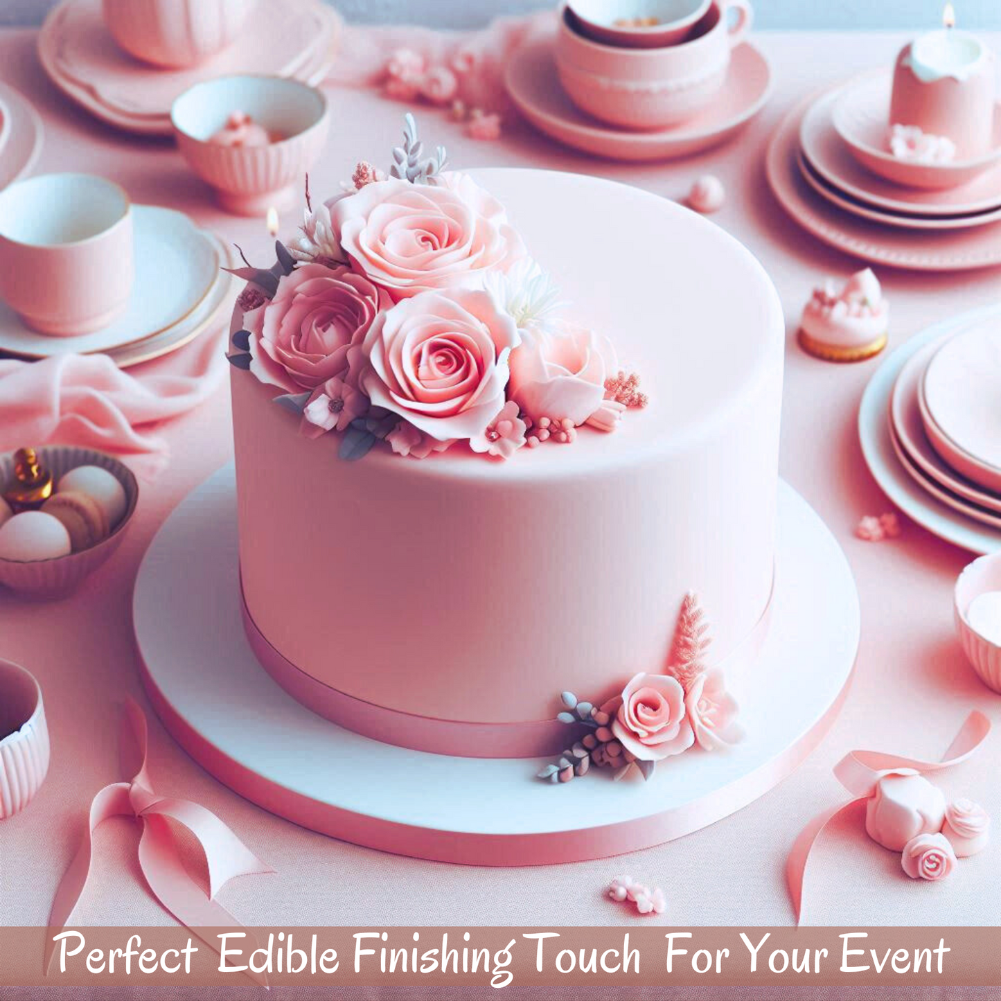 Blush Pink Fondant | Edible Sugarpaste 1 Kg