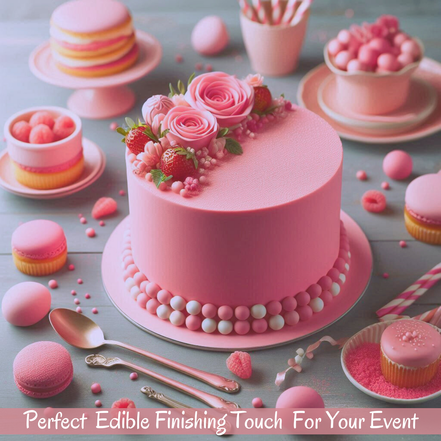 Hot Pink Fondant | Edible Sugarpaste 1 Kg