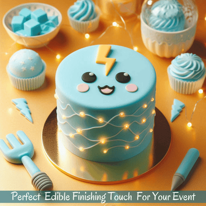 Confect Electric Blue - Pastel Sugar Paste | Edible Fondant Chefs Choice for Cake Decorating - 1 KG