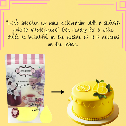 Lemon Yellow Fondant | Edible Sugarpaste 1 Kg