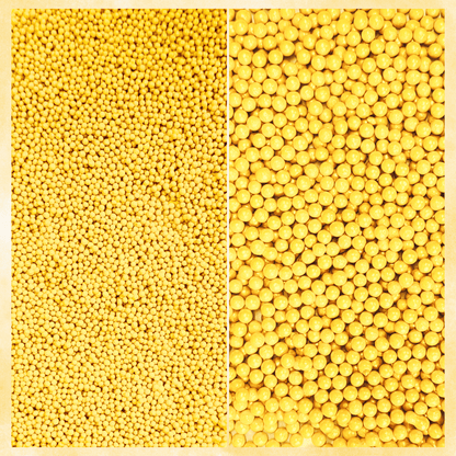 Confect Sprinkles for Cakes & Cupcakes Decoration | USP-25(Yellow)