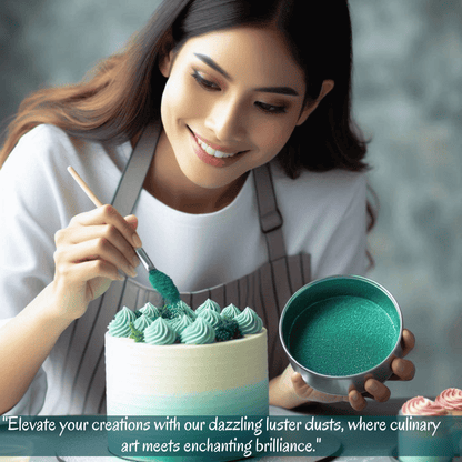 Thistle Green | Edible Luster Dust 5 Gms