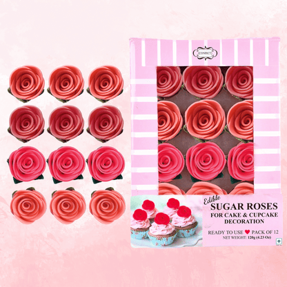 Ombre- 1 | Edible Sugar Roses Topper