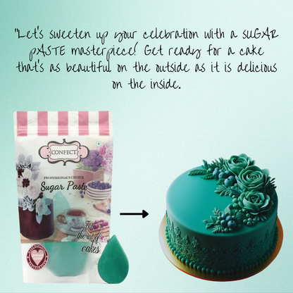 Emerald Green Fondant | Edible Sugarpaste 1 Kg