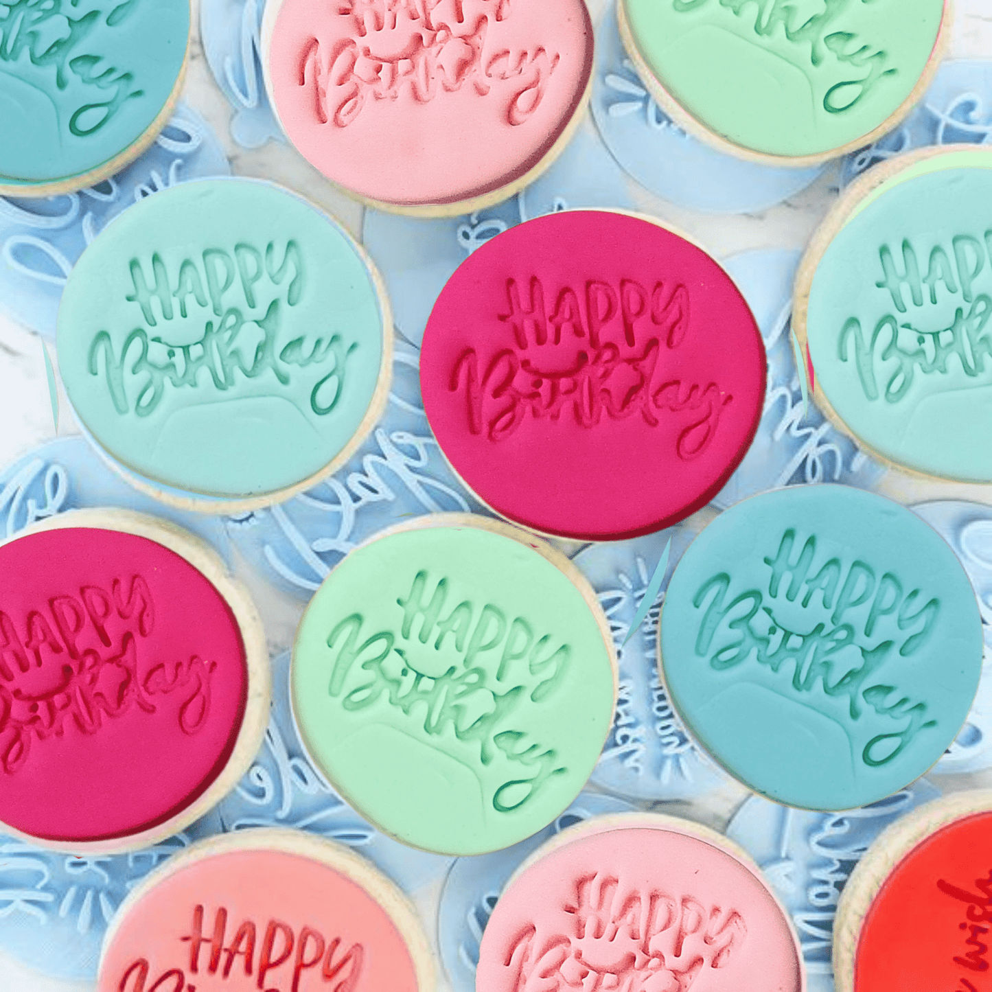 Celebration Stencils Toppers Cutters | Celebration Topper Cutter (Happy Birthday 01)