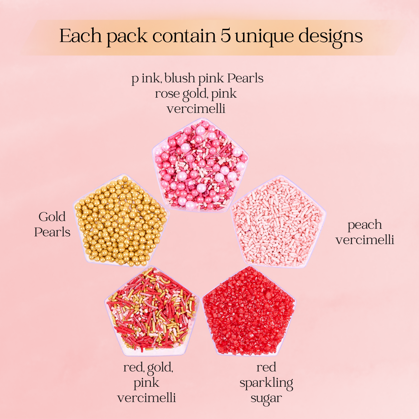 Fusion Mashup Sprinkles FM Multipack 6 100 gms