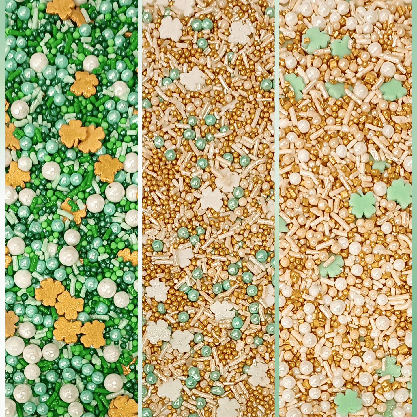 St. Patrick's Sprinkles Multipack 4 - 140 gms