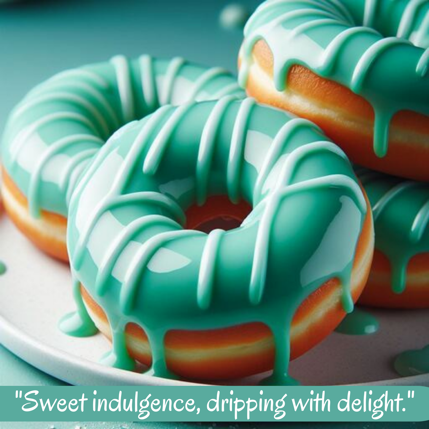 Totally Teal | Edible Drips 110 Gms