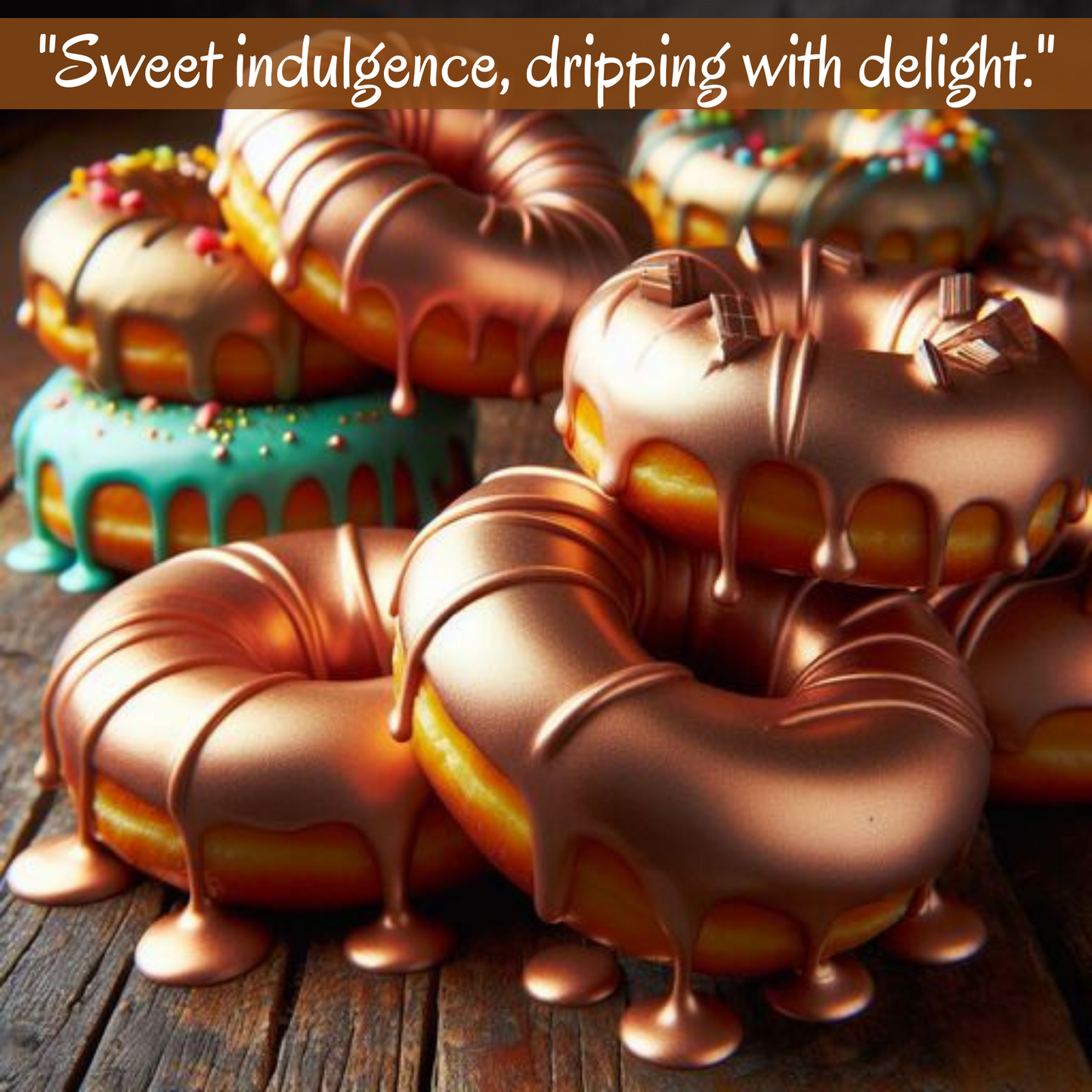 Brazenly Bronze | Edible Drips 110 Gms