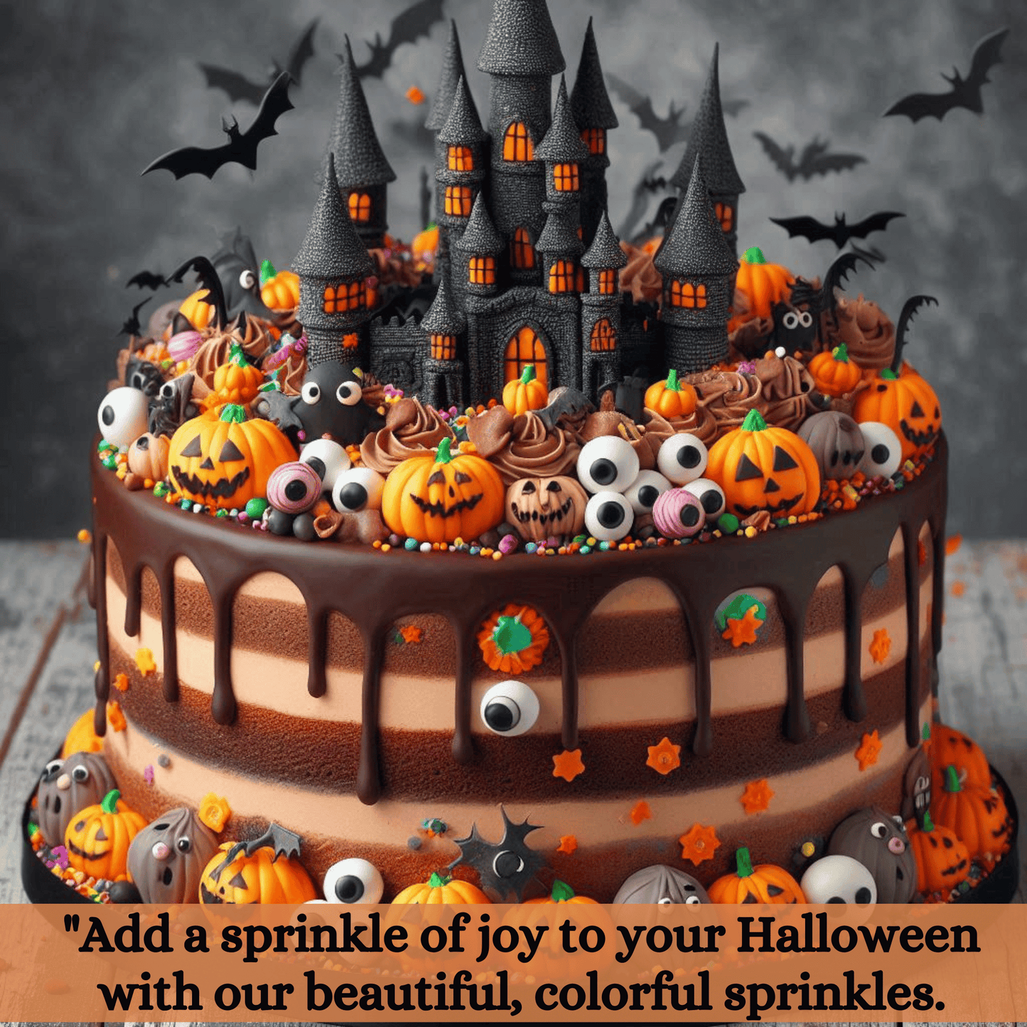 Halloween Sprinkles Mashup HM 6 120 gms