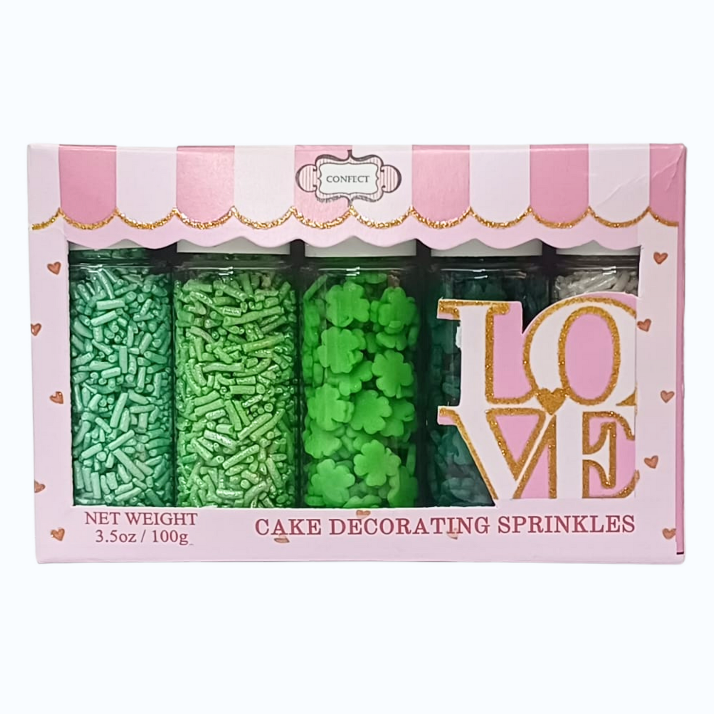 St. Patrick's Sprinkles Multipack 8 - 140 gms