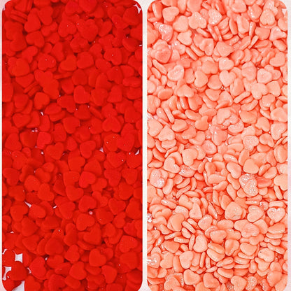 Valentine Sprinkles | 05 Edible Decoration for Baking & Dessert 100 Gms