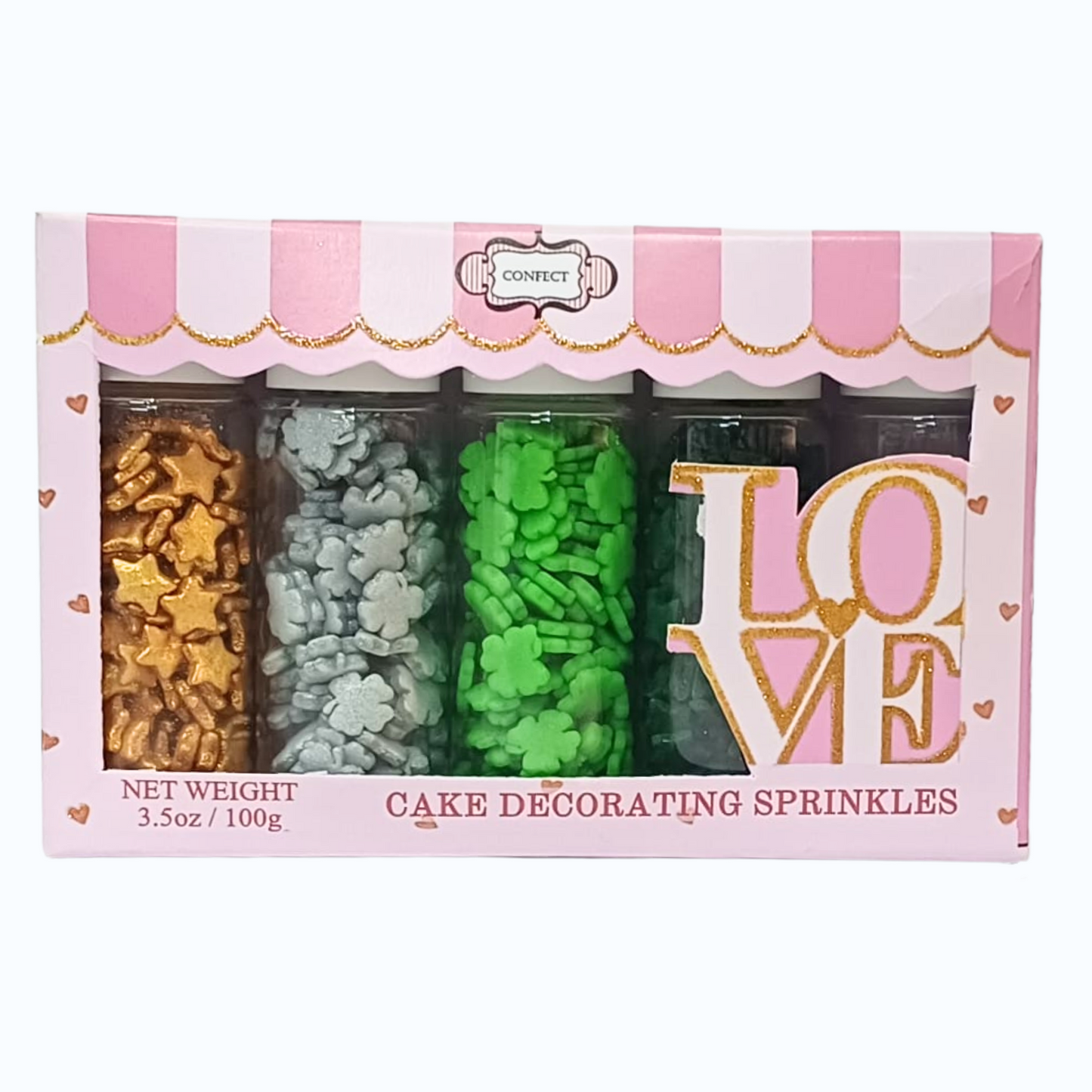 St. Patrick's Sprinkles Multipack 6 - 140 gms