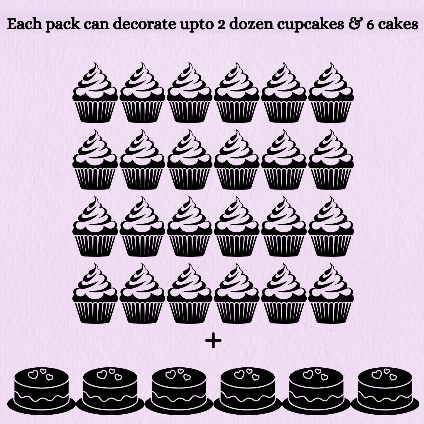 Confect Sprinkles for Cakes & Cupcakes Decoration | USP-3(Lavender)