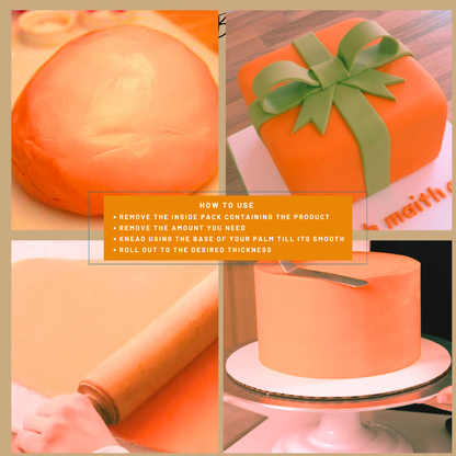 Fluorescent Skin Fondant | Edible Sugarpaste 1 Kg