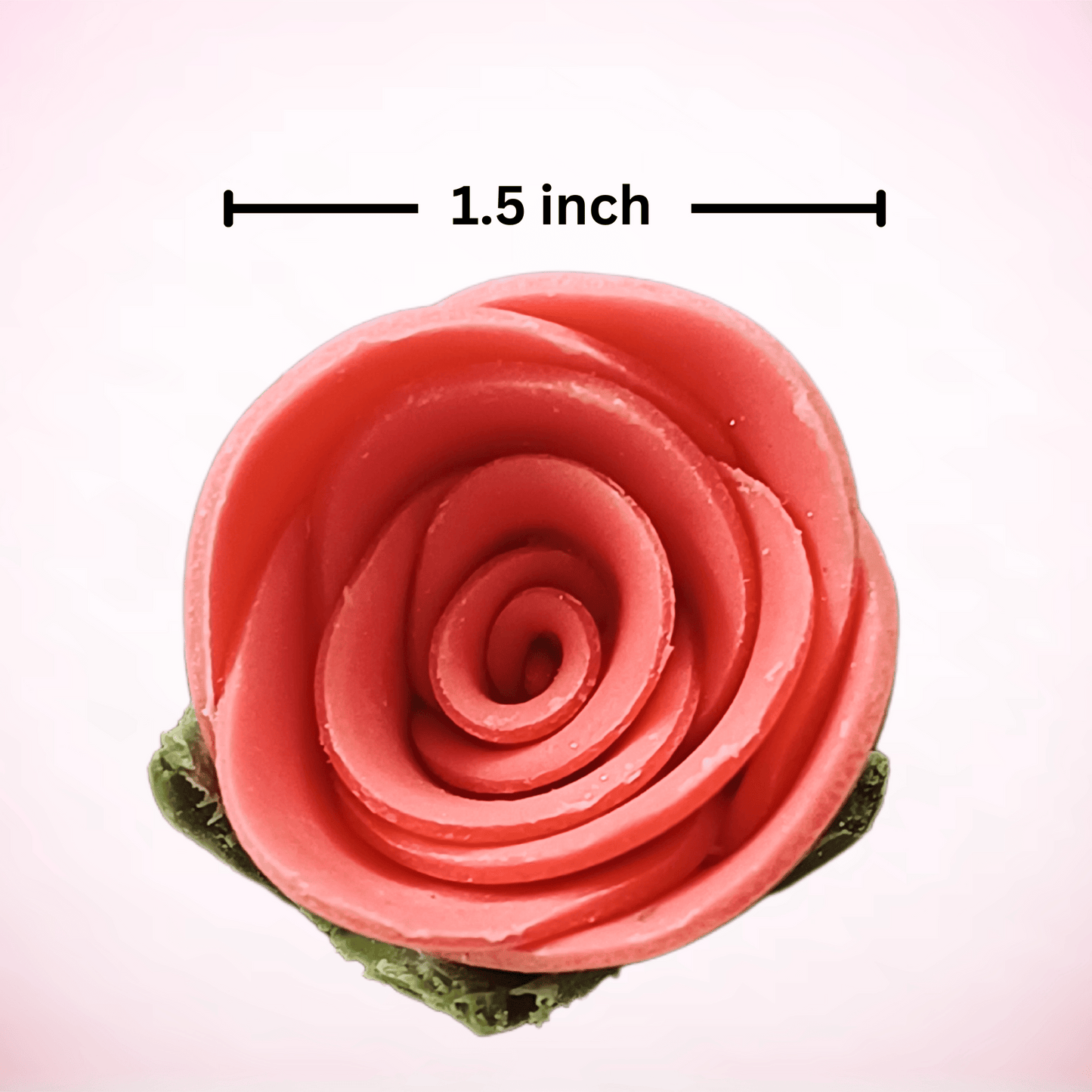 Sugar Flowers for Cake & Cupcake Decoration Old Rose 120 gms