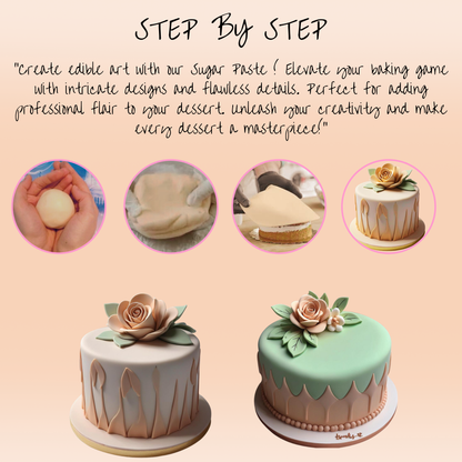 Natural Skin Fondant | Edible Sugarpaste 1 Kg