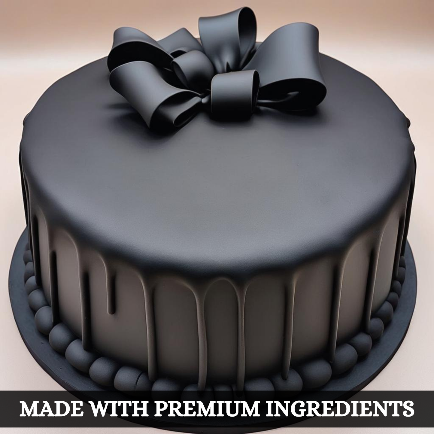 Black Fondant | Edible Sugarpaste 1 Kg