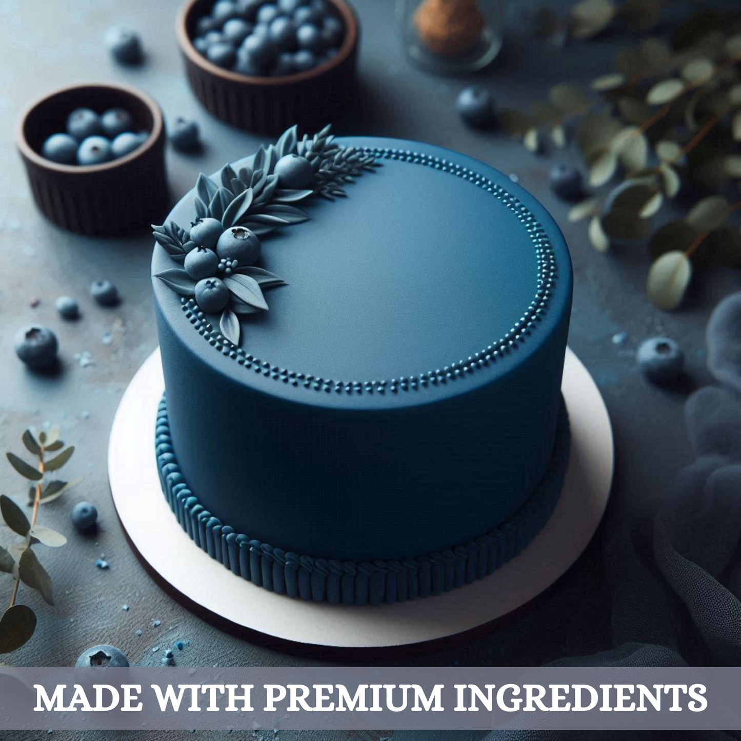 Royal Blue Fondant | Edible Sugarpaste 250 Gm