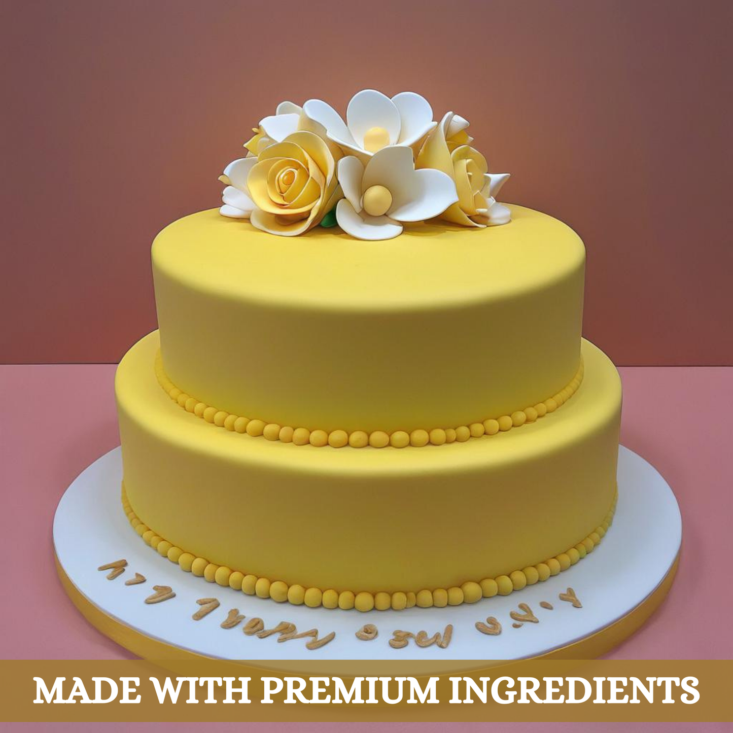 Sunshine Yellow Fondant | Edible Sugarpaste 1 Kg